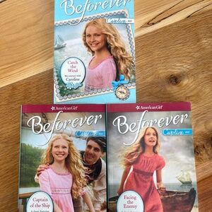 Beforever Caroline American girl 3 Vol. Set Catch The Wind, Captain Of The Ship+